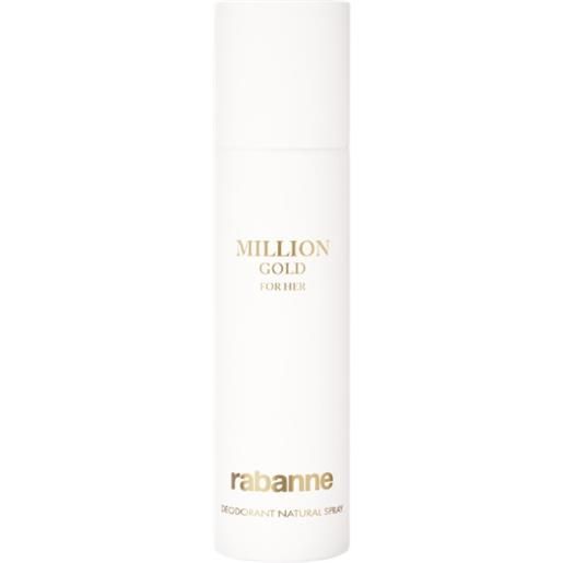 Rabanne million gold for her deodorante 150 ml - 150 ml
