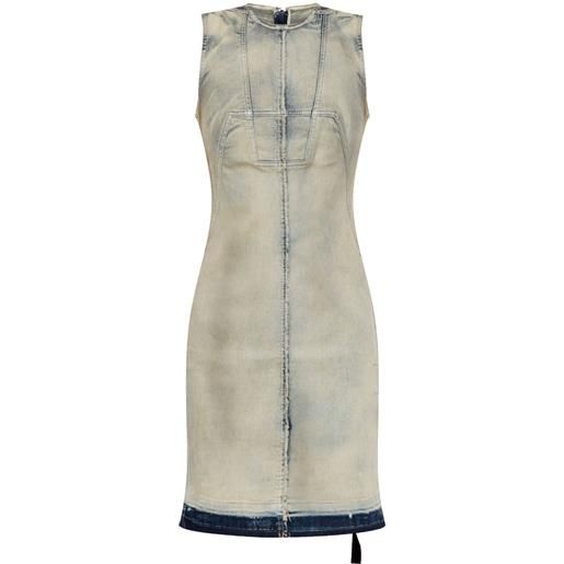 Rick Owens DRKSHDW abito denim - blu