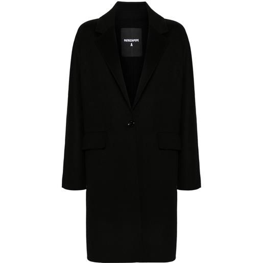 Patrizia Pepe cappotto in feltro - nero