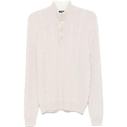 Barba maglione lupo - toni neutri