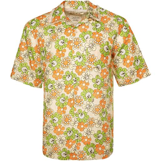 Marni camicia con stampa - verde