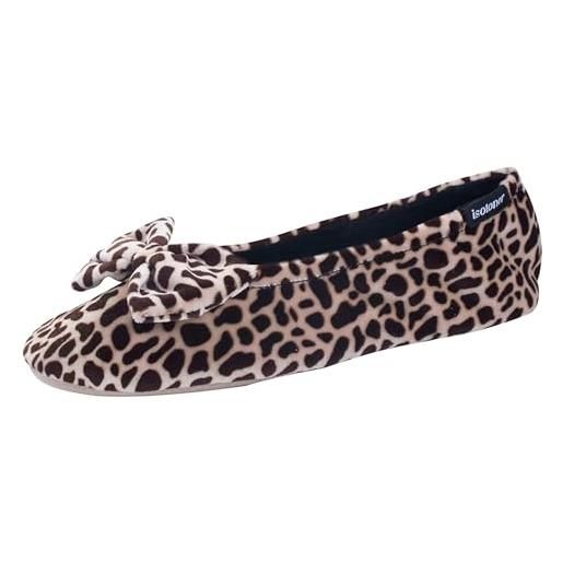 Isotoner pantofole ballerine da donna, con strass