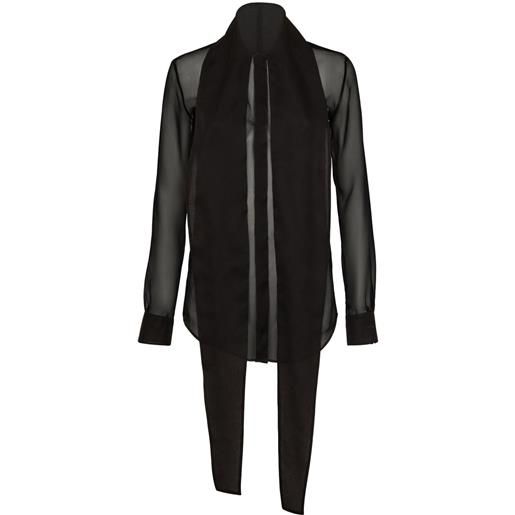 DSQUARED2 blusa con decorazione - nero