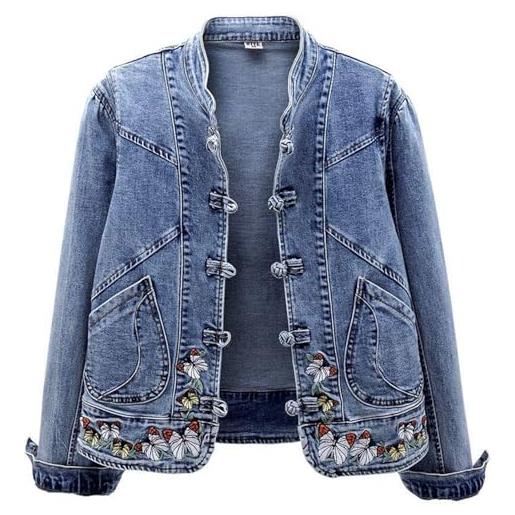 Collezione taglie forti donna giacca jeans donna prezzi sconti Drezzy