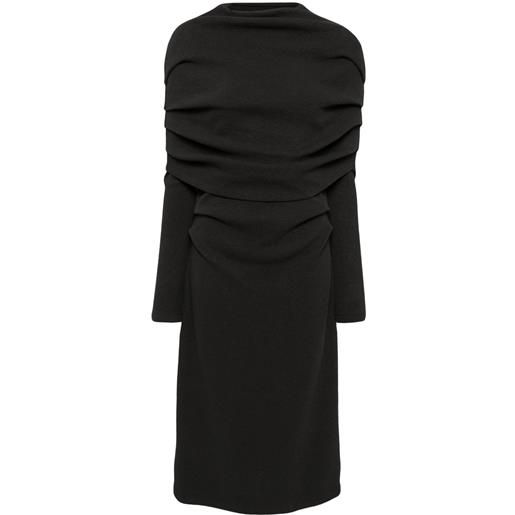 Goen.J abito con mantella - grigio