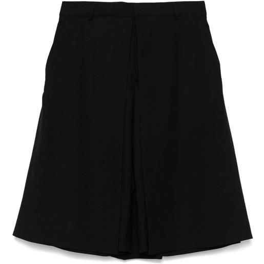 AMI Paris shorts con design a inserti - nero