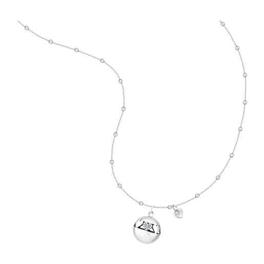 Morellato talismani collana donna in acciaio, cristalli - sagz17