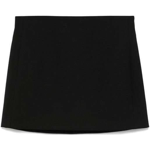 WARDROBE.NYC minigonna column - nero