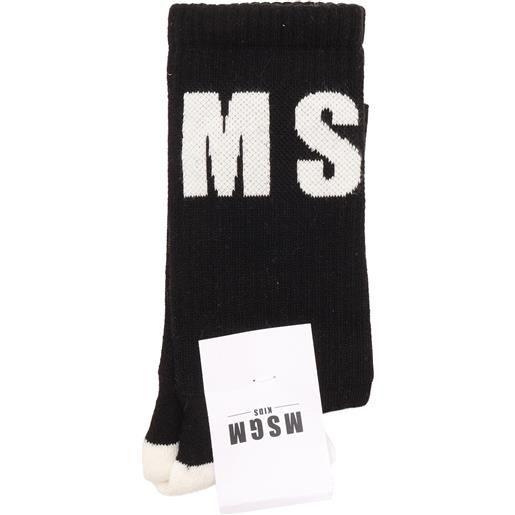 Msgm socks unisex nero/black