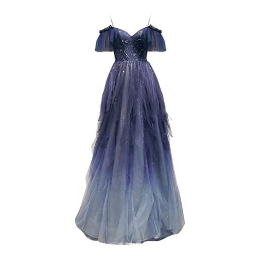 Daikascbny abito da donna lunghi lunghi cerimonia abito da donna vintage matrimonio eleganti y2k banchetto cocktail party sposa spacco classico abito sera damigella d'onore