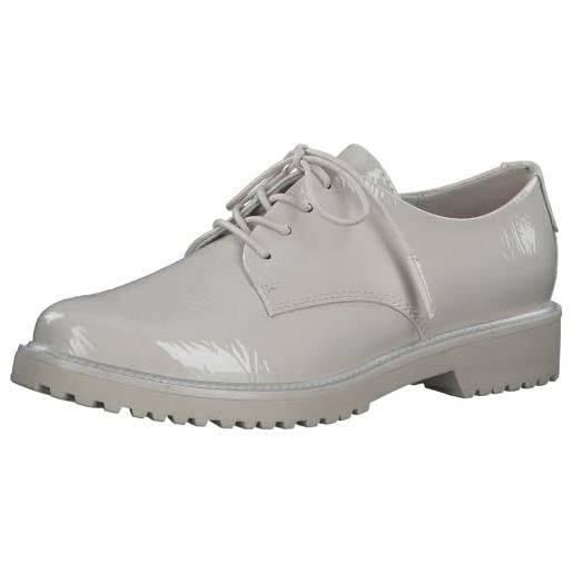 MARCO TOZZI damen 2-2-23712-20, oxford donna, brevetto in crema, 38 eu