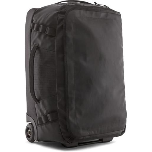 Patagonia black hole wheeled duffel bag 40 litri, nero