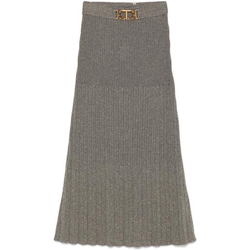 TWINSET gonna midi - oro