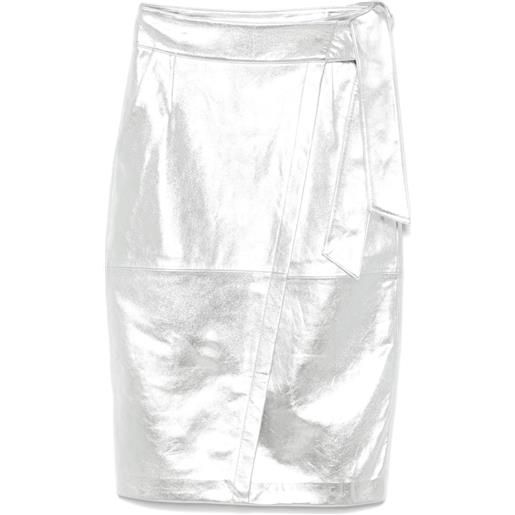 Ba&Sh gonna jupe faye - argento