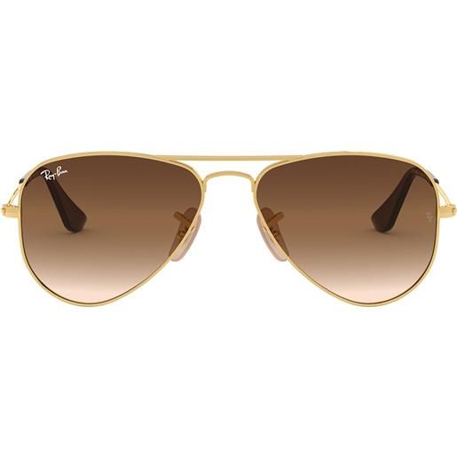 Ray-Ban occhiali da sole Ray-Ban junior aviator rj9506s 223/13