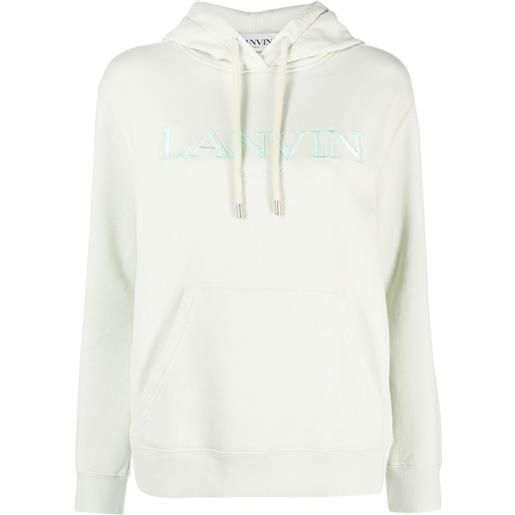 Lanvin felpa con cappuccio - verde