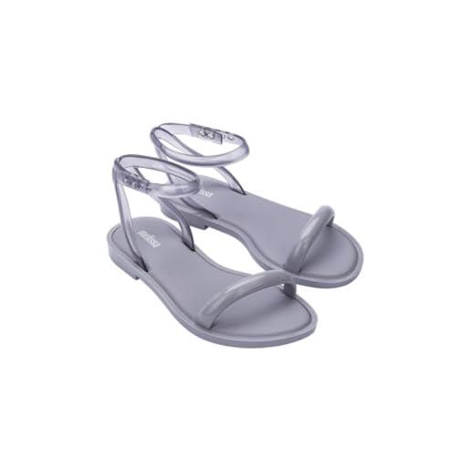 melissa wave sandal bassi donna, grigio, 40 eu