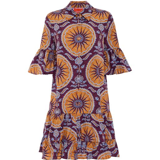 La DoubleJ abito corto chorux - viola