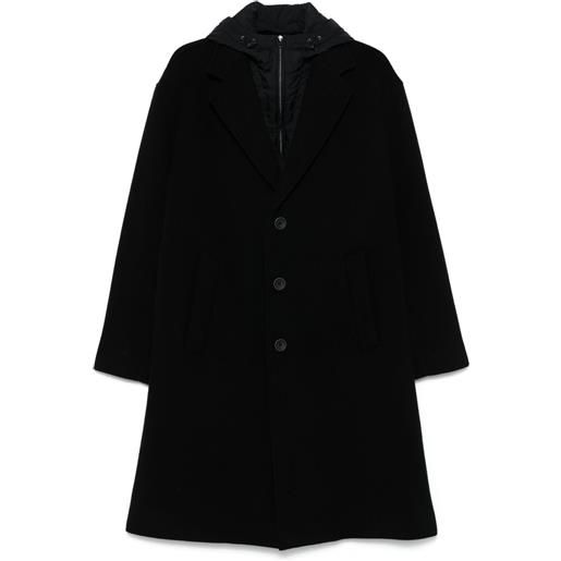 Herno cappotto con cappuccio - nero