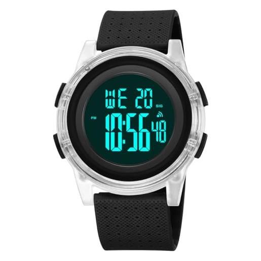 OROLOGIO DA POLSO DIGITALE LED SUPER MARIO-CINTURINO BLU - Bimbomania SRL