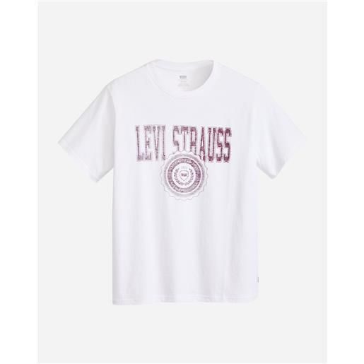 Levis levi's big logo m - t-shirt - uomo - bianco