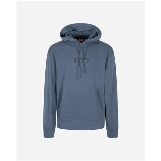 Felpa Levi's Big & Tall Original Housemark Crew | Uomo, Cotone E Poliestere, Comfortable E Morbida - Foto 3