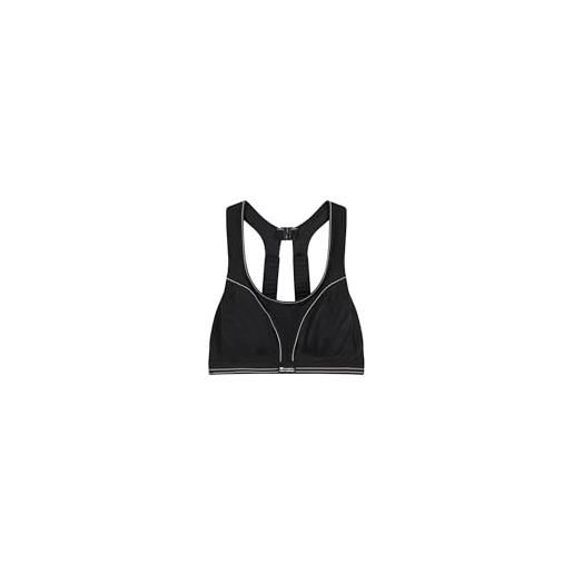 Champion shock absorber s5044 - ultimate run bra, reggiseno sportivo donna, nero, 4e