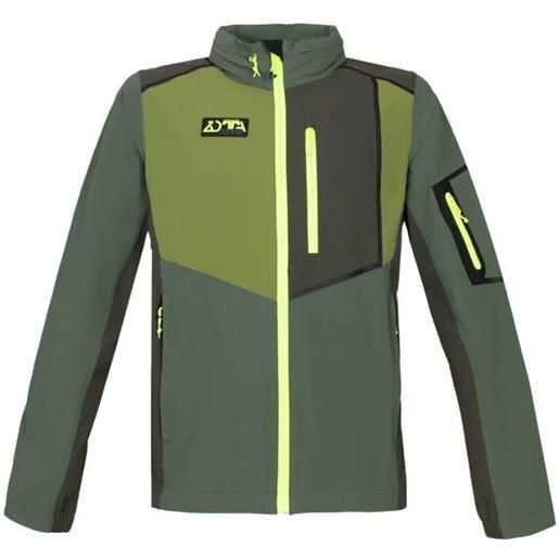 ZOTTA FOREST patriot man jacket giacca soft shell verde caccia