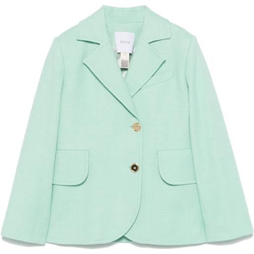 Patou blazer in tweed - verde