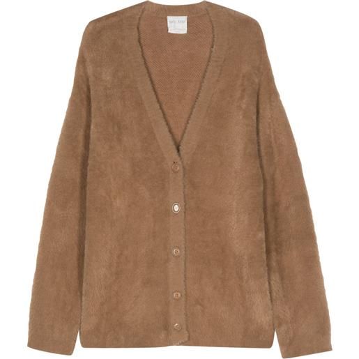 Forte Forte cardigan con bottoni - marrone