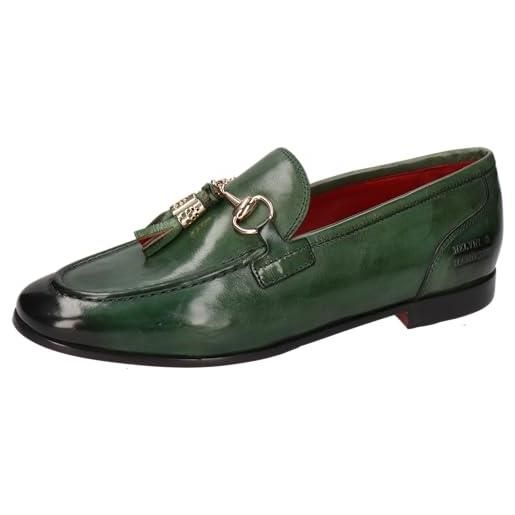 Melvin & Hamilton scarlett 78, mocassino donna, verde, 39 eu