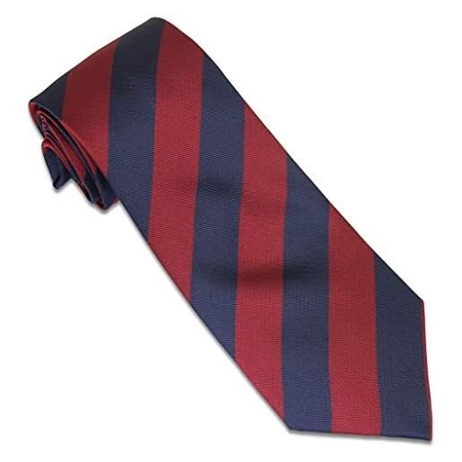 The Regimental Shop - cravatta - uomo claret and navy blue taglia unica