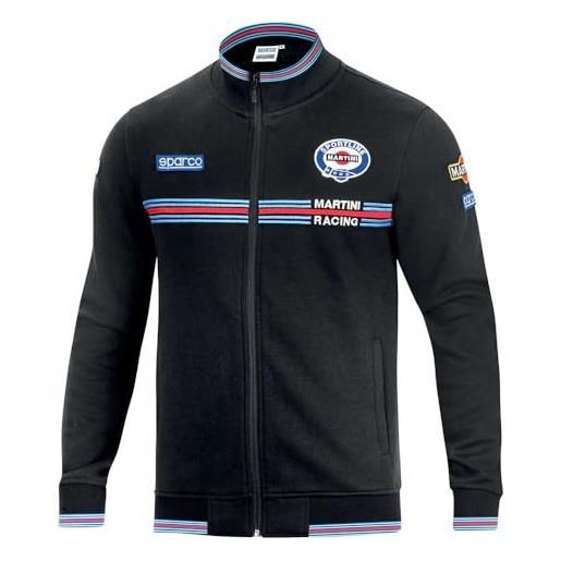 Felpa Sparco Martini Racing - Unisex Adulto, Cotone E Poliestere
