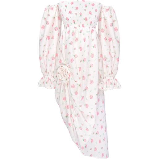 Sleeper abito atlanta con stampa - bianco