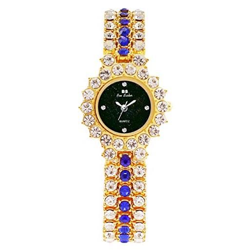 RORIOS moda orologio da donna orologio analogico al quarzo con cinturino in strass orologio da polso impermeabile per ragazza donna bling bling orologi