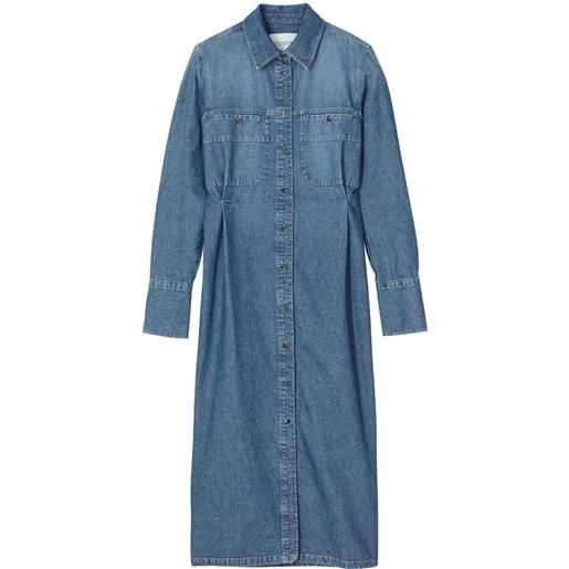 Closed chemisier denim con bottoni - blu