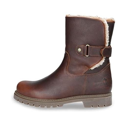 Panama Jack felia, stivali da motociclista donna, marrone (cuero b8), 37 eu