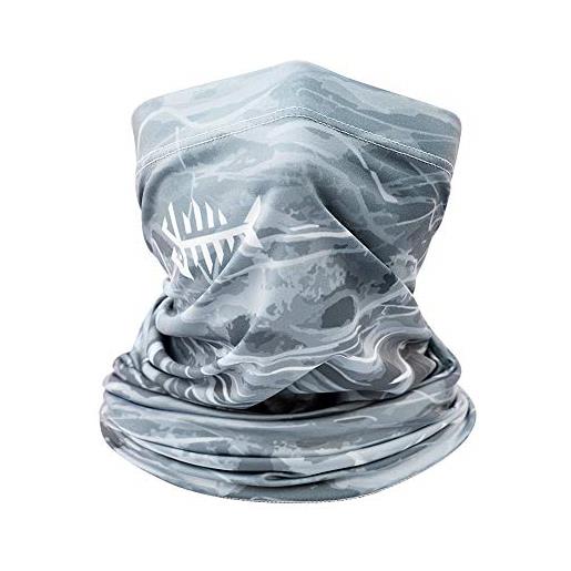 Bassdash - ghetta multifunzione per il collo bandana per il viso protezione upf 50+ protezione uv multifunzione