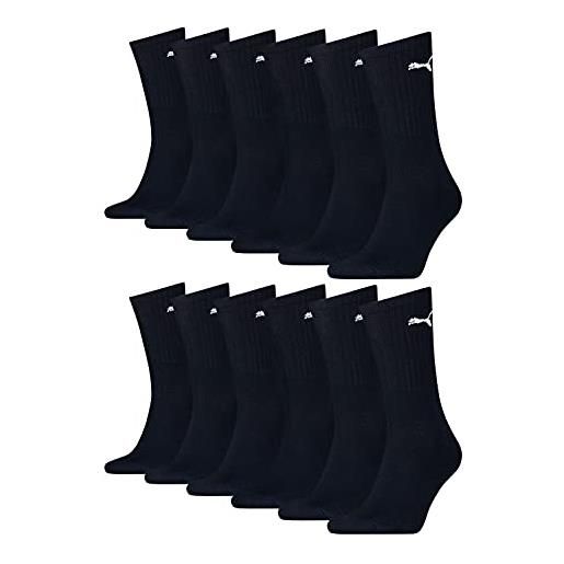 Puma - fantasmini, unisex, per sneakers, calzini, confezione da 6 pezzi, 39-42