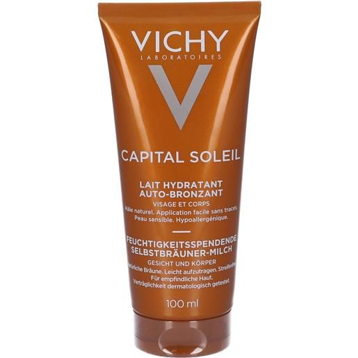 Vichy capital soleil latte idratante auto-abbronzante per viso e corpo 100 ml
