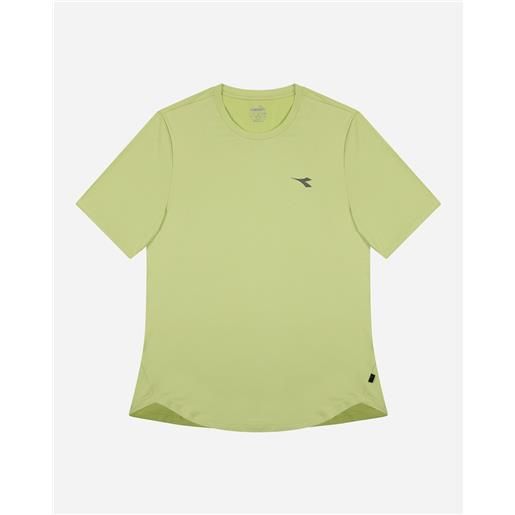 Diadora tech m - t-shirt running - uomo - verde