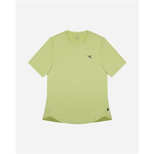 Diadora tech m - t-shirt running - uomo - verde