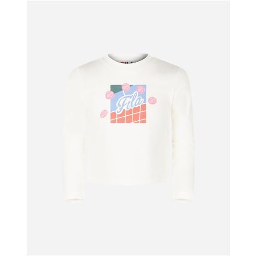 Fila streetwear jr - t-shirt - bianco
