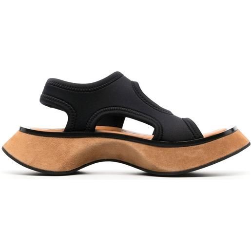 Proenza Schouler sandali stretch rec - nero