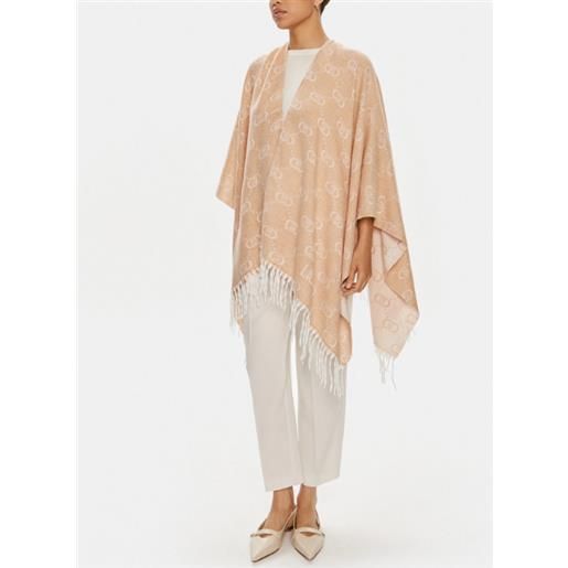 LIU JO SPA 2f4015 poncho logo monog liu jo. 