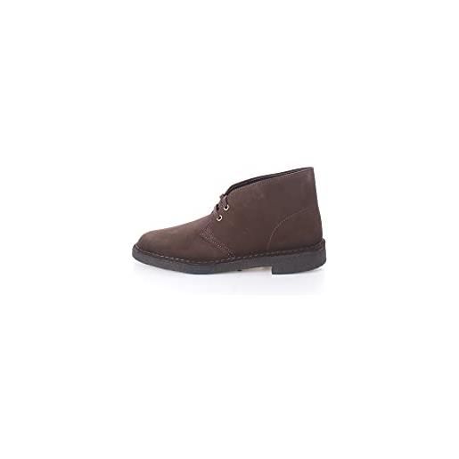 Clarks Originals uomo desert boot suede brown brown stivali 45 eu