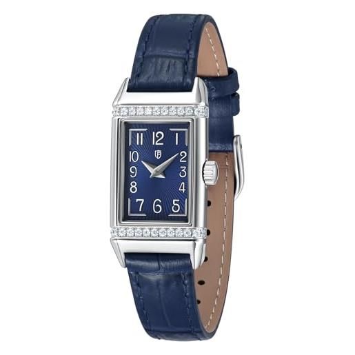 Orologio Donna London Eye - Cinturino Pelle, Quadrante Elegante, Impermeabile 3ATM