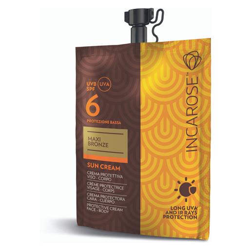 SAN.ECO.VIT. Srl maxi bronze sun cream spf6 incarose 50ml