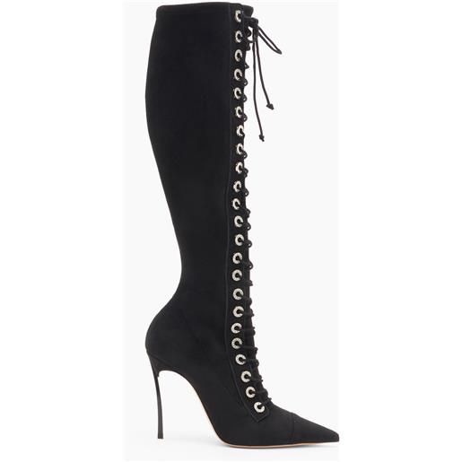 Casadei vivienne blade high boots black