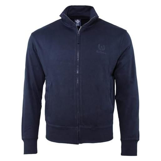 Siry Work felpa leggera be board art. 9114 100% cotone con tasche e zip intera m-l-xl-xxl-3xl (s-grafite)